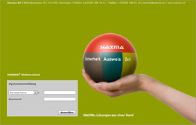 SIAXMA Webterminal